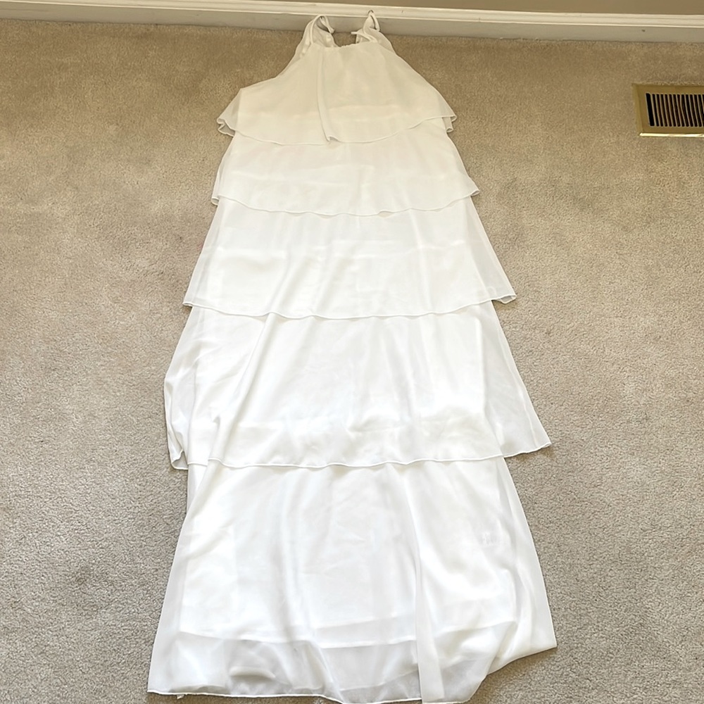 Altar’d State white tier dress